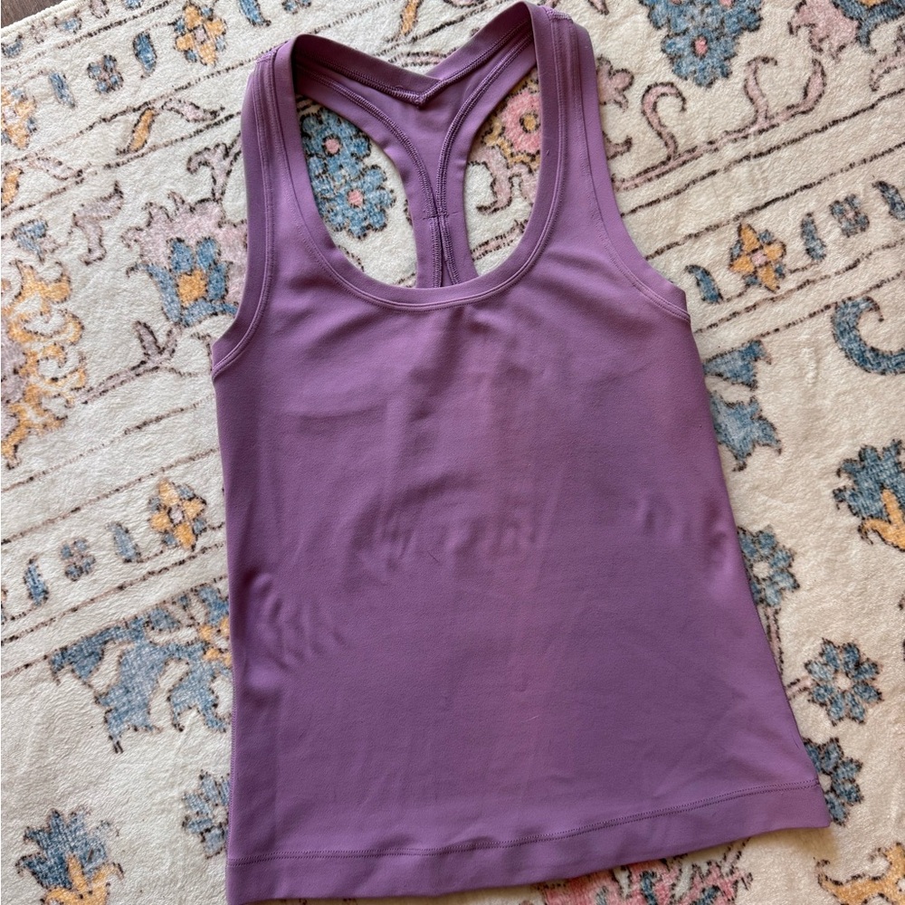 lululemon athletica Purple Racerback Tank Top